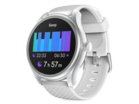 Een Hama Smartwatch 5010 slaapbewaking rond waterdicht 1,38" zilver/grijs koop je bij EconOffice