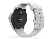 Een Hama Smartwatch 5010 slaapbewaking rond waterdicht 1,38" zilver/grijs koop je bij EconOffice