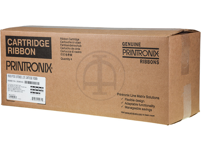 Een 255048-401 PRINTRONIX P7000 LINT (4) ZWART 4X30.000PAGINA'S NYLON koop je bij EconOffice