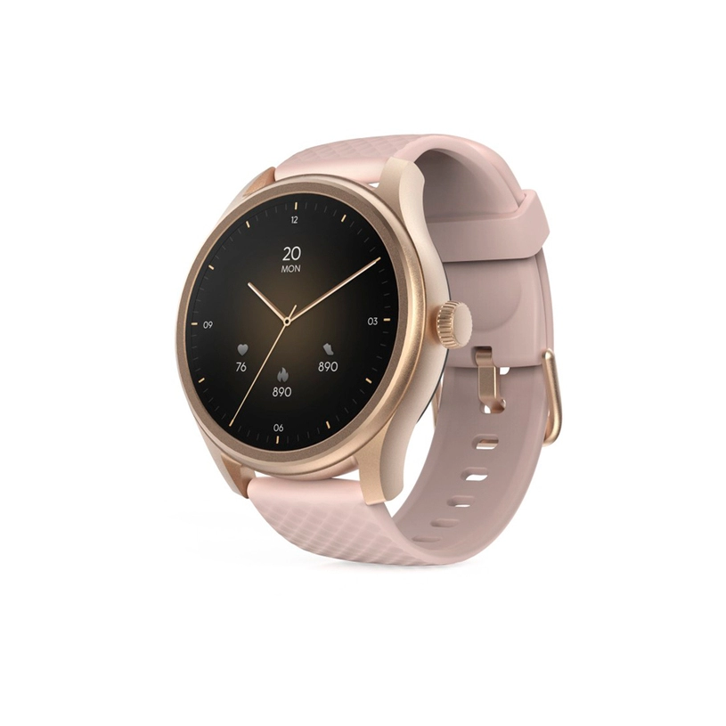 Een Hama Smartwatch 5010 slaapbewaking rond,waterdicht 1,38", rosé koop je bij EconOffice