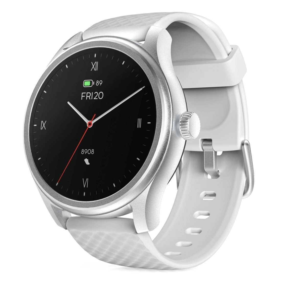 Een Hama Smartwatch 5010 slaapbewaking rond waterdicht 1,38" zilver/grijs koop je bij EconOffice