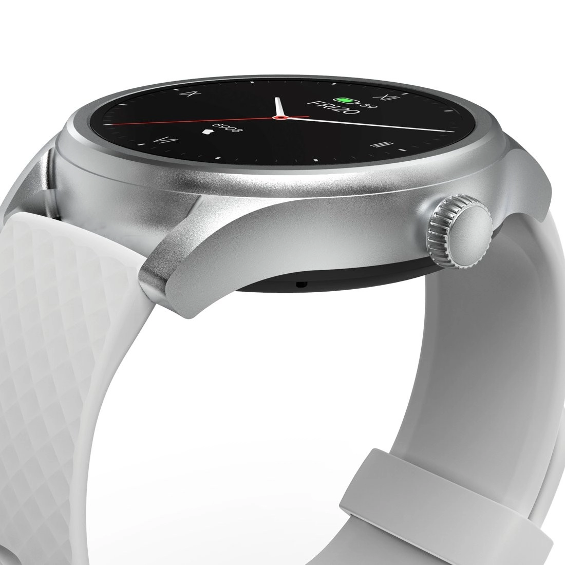 Een Hama Smartwatch 5010 slaapbewaking rond waterdicht 1,38" zilver/grijs koop je bij EconOffice