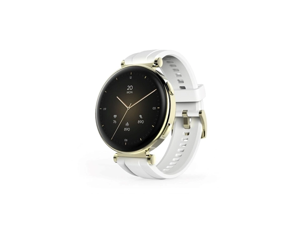 Een Hama Smartwatch 7000 AMOLED 1,32" telefoonfunctie waterdicht goud koop je bij EconOffice