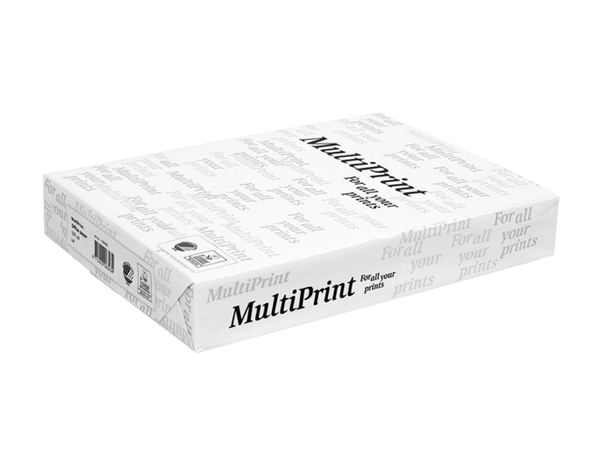 Een Printpapier Multiprint A4 75gr wit 500vel (25 pak) koop je bij EconOffice