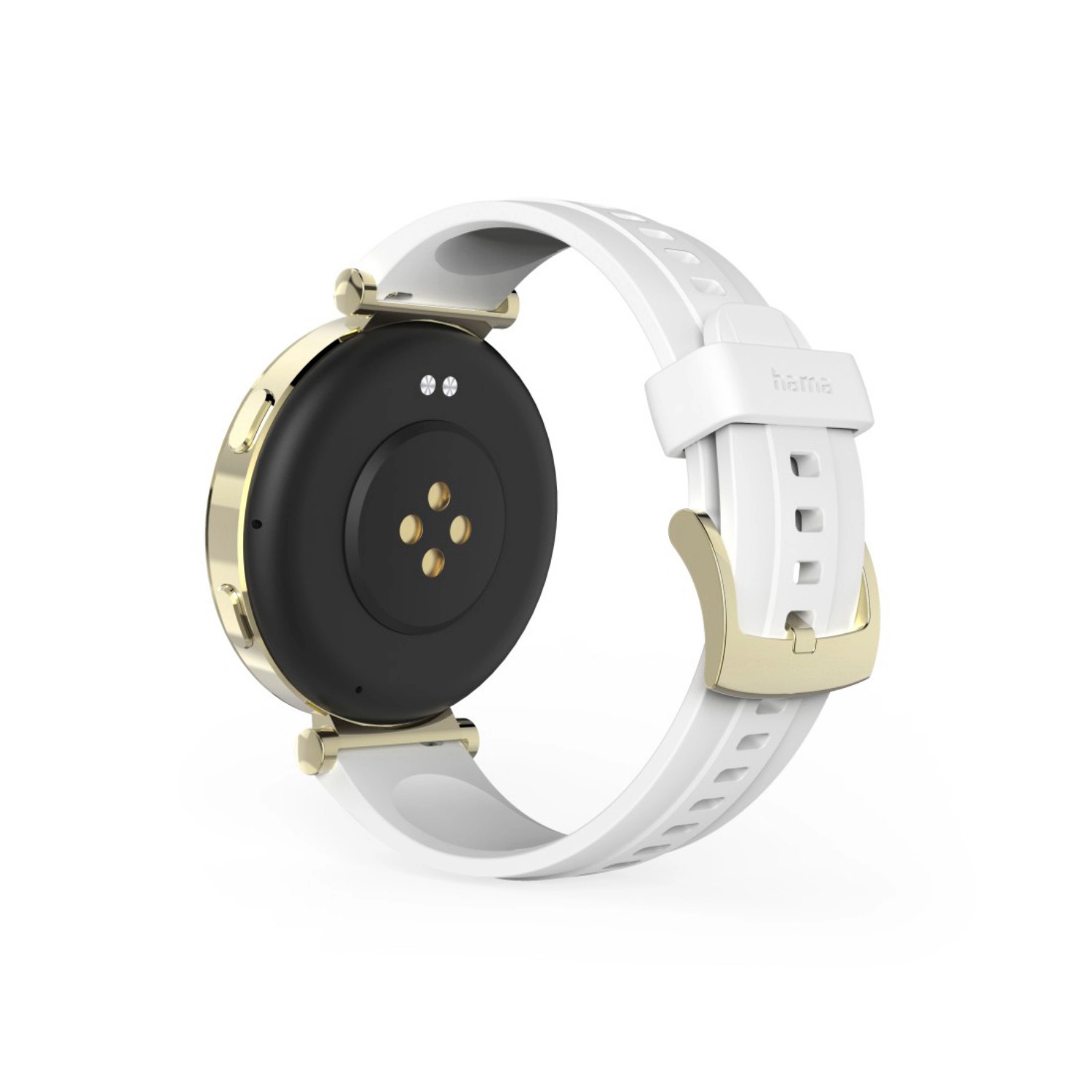 Een Hama Smartwatch 7000 AMOLED 1,32" telefoonfunctie waterdicht goud koop je bij EconOffice