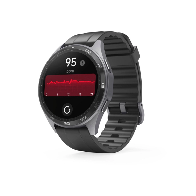 Een Hama Smartwatch 7010 GPS AMOLED 1.43" telefoonfunctie waterdicht koop je bij EconOffice